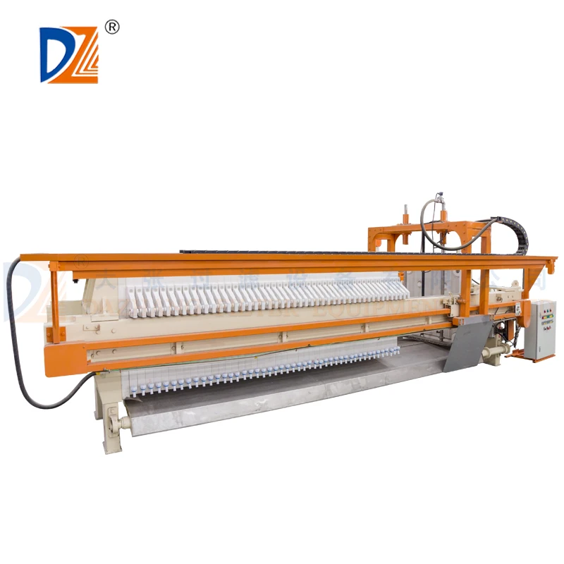 Copper Concentrate Mining Slurry Dewatering Automatic Cloth Cleaning Filter Press