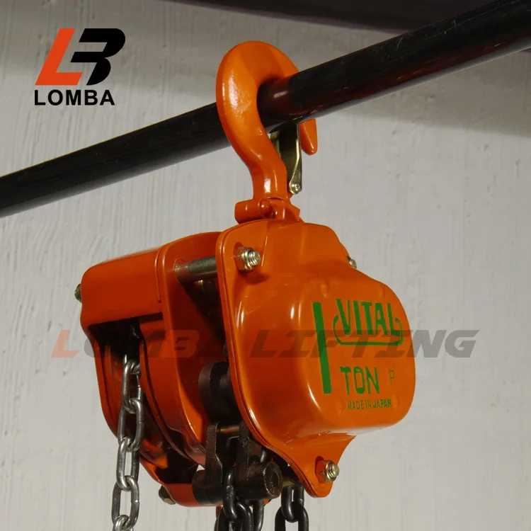 Factory Price Lifting Hand Hoist 1 Ton 2 Ton 3 Ton 5 Ton Manual Chain Pulley Block