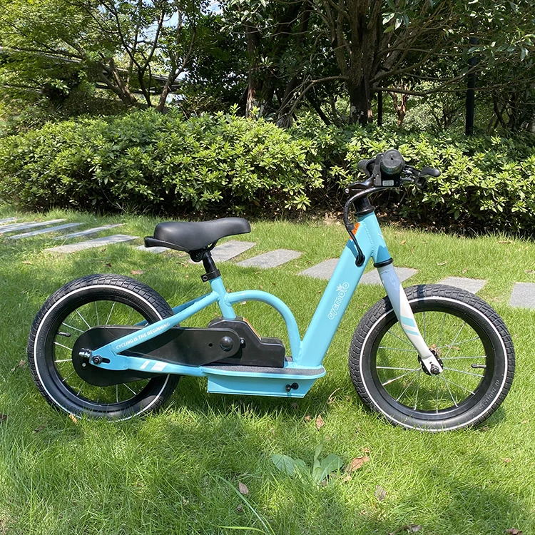 JOYKIE new arrival 14 16 inch 80w 21.6v center motor electric balance bike ebike for kids