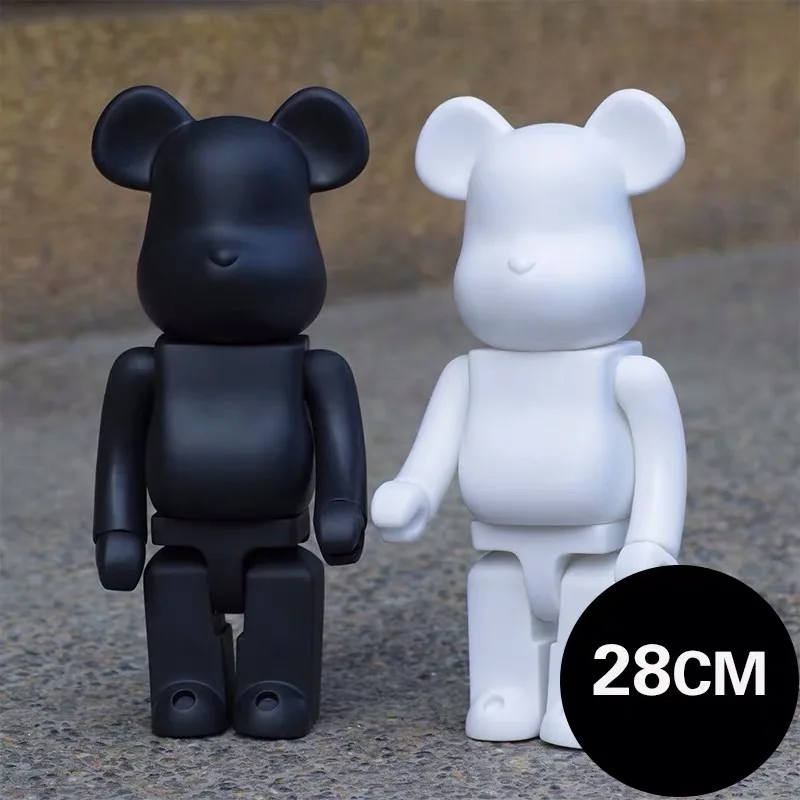 ПВХ Лидер продаж виниловые игрушки 400% 700% 1000% однотонные bearbrick экшн-фигурки
