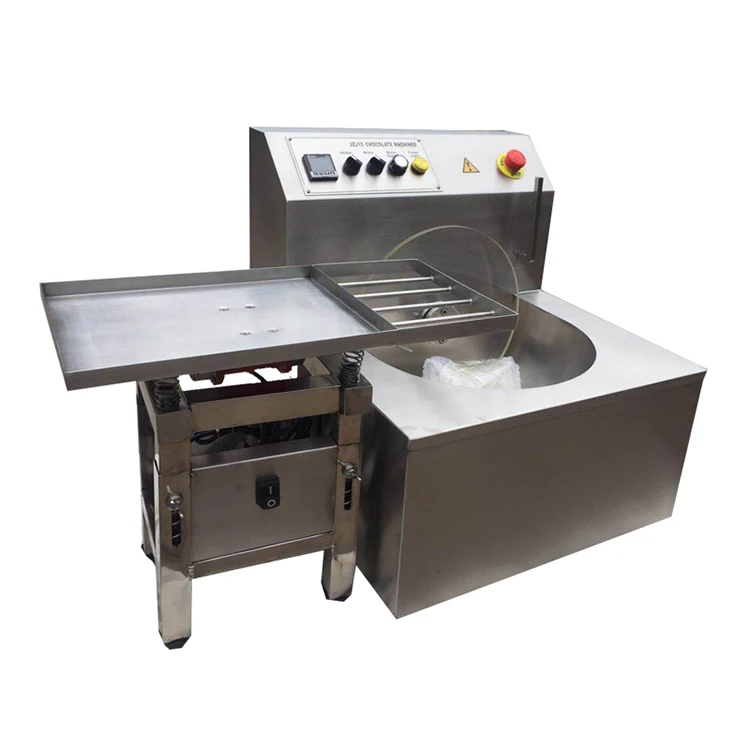 Industrial Chocolate Covering Enrobing Machine Automatic Table Chocolate Candy Coating Machine For Sale