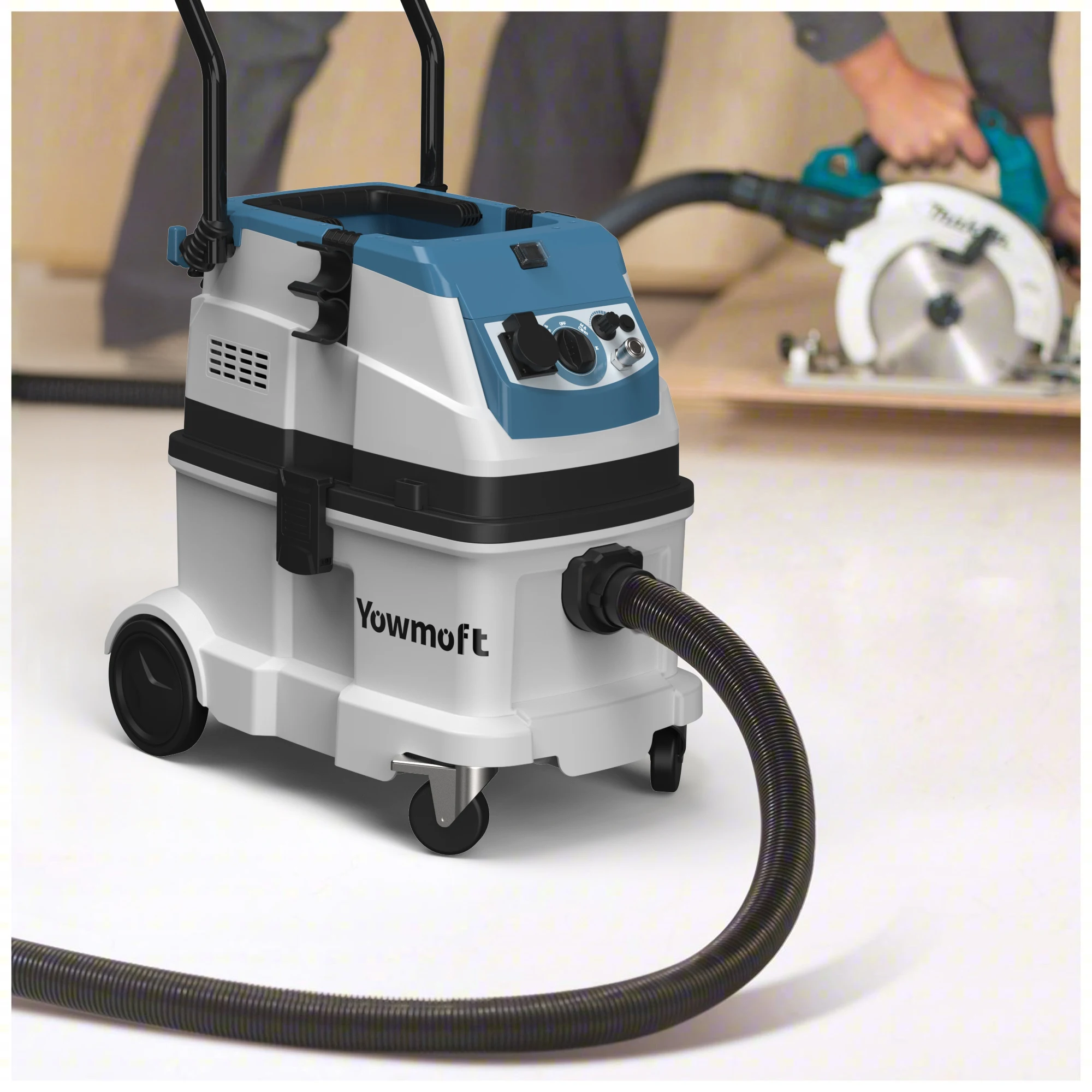 JN507G High-Performance M Class Dust Extractor for Construction and Woodworking
