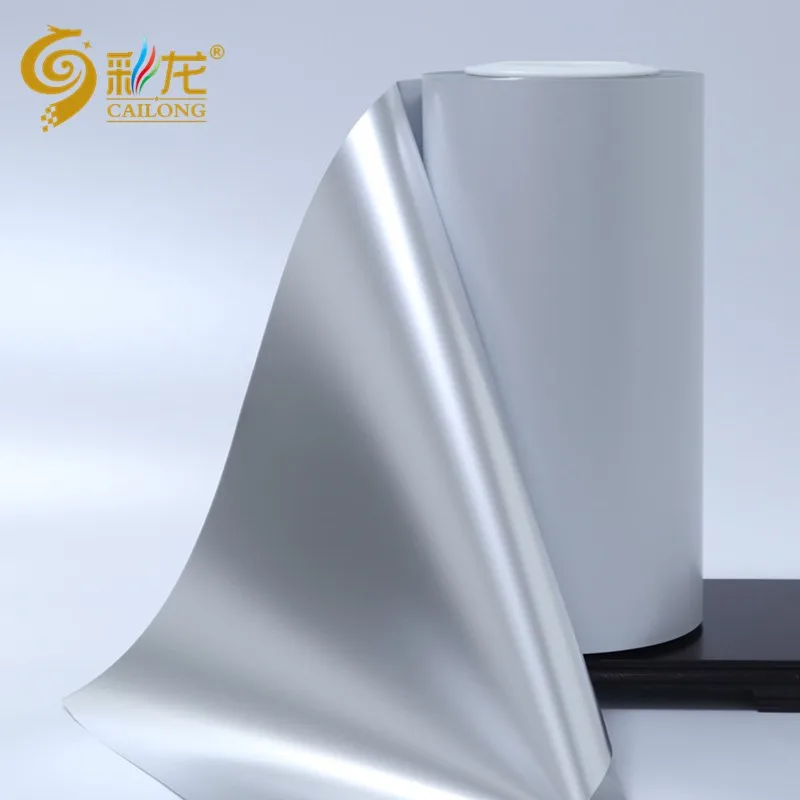 Matte pet metallized film vacuum metallized pet film China top metallized  machine