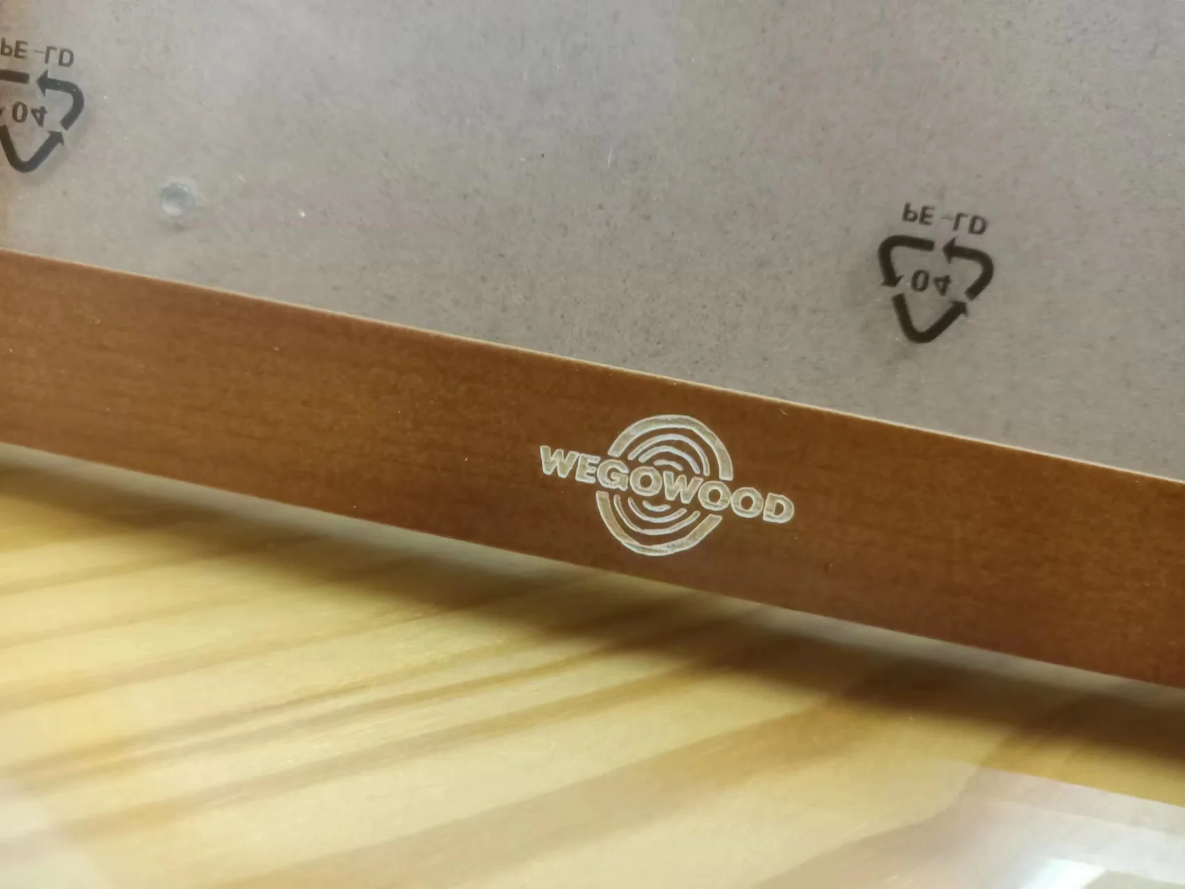 11x14 inch Brown Picture Frames Solid Wood and HD Glass Display Photos 8x10 with Mat for Home Decoration