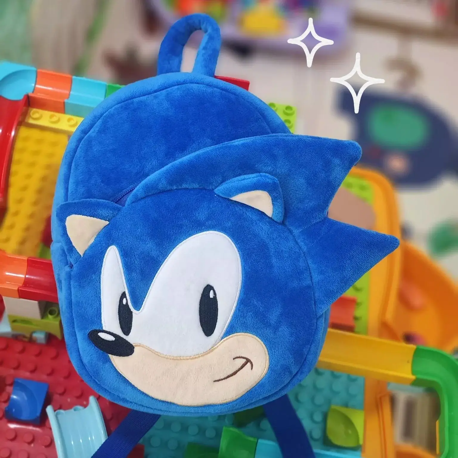 Мультфильм Детские рюкзаки Sonic плюшевые игрушки Аниме Фигурка другие детская школьная сумка