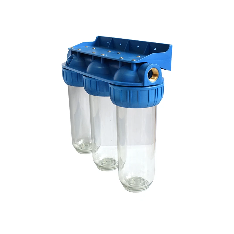 Triple Union ITALY type PET water purifier machine water filter systems pipeline water filters for home drinking