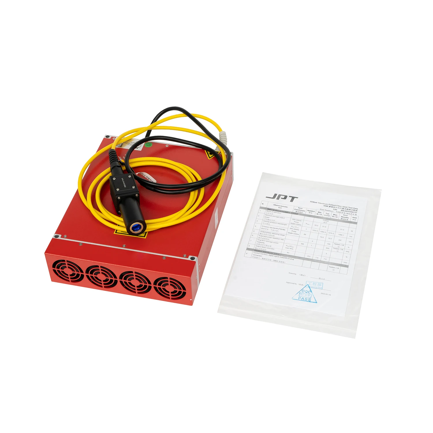 Mopa fiber laser source JPT E M7 YDFLP-E-60-M7-M-R 20W 30W 60W 100W laser marking machine spare parts