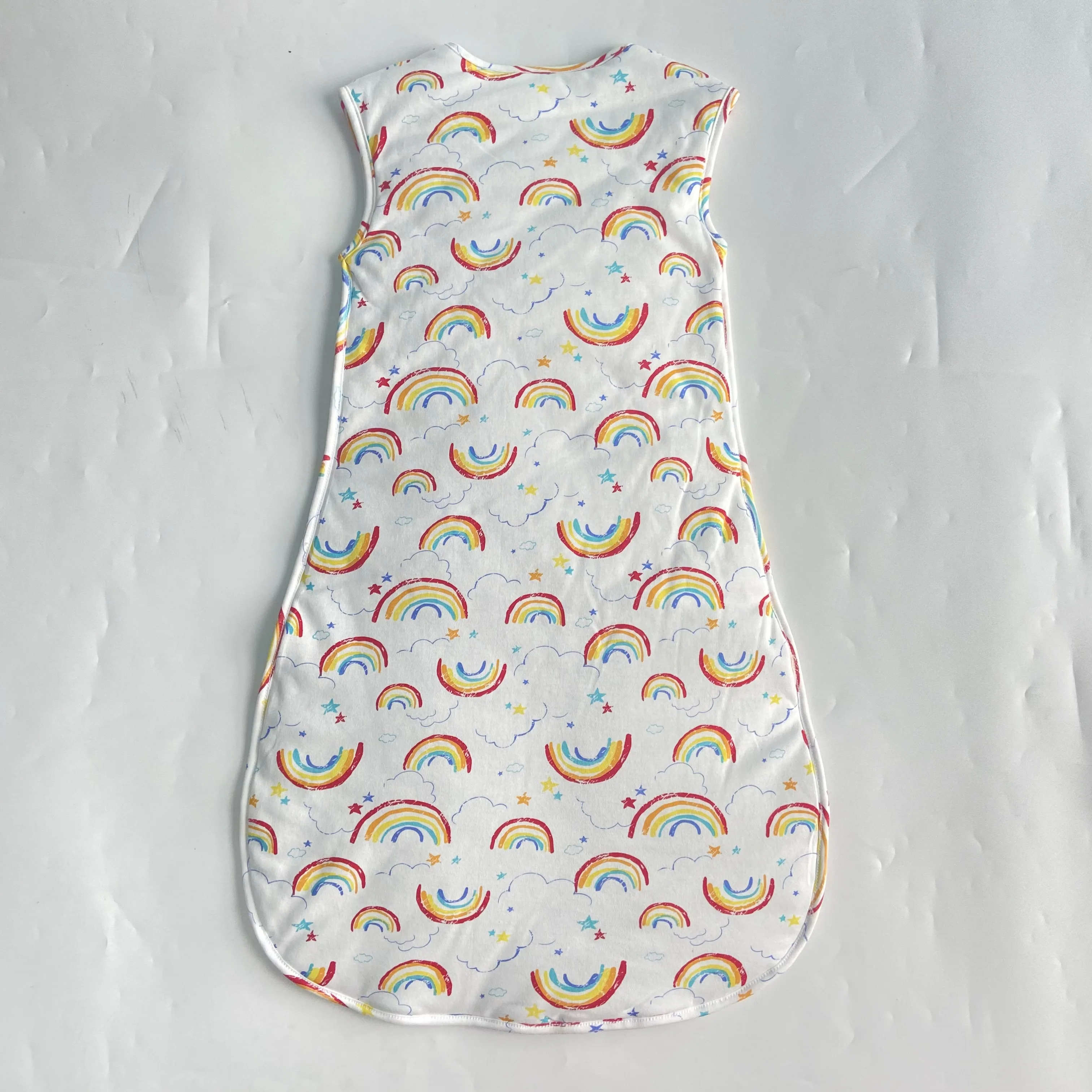 custom  two ways zipper sleeping bag for baby  bamboo boy baby sleeping sack blanket organic cotton baby sleeping sack
