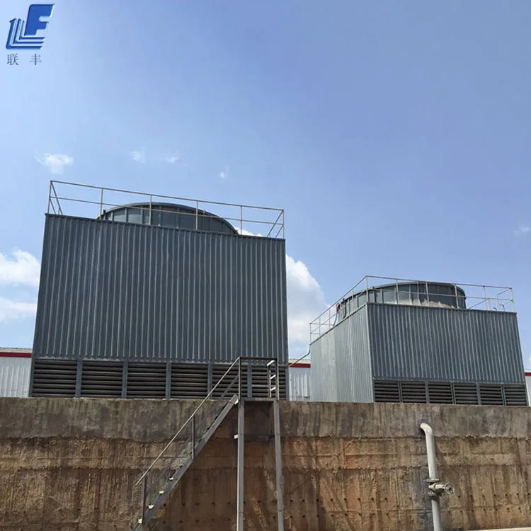 Square Counter Flow  Multifan Super Low Noise Fan Cool Water Towers For Farming