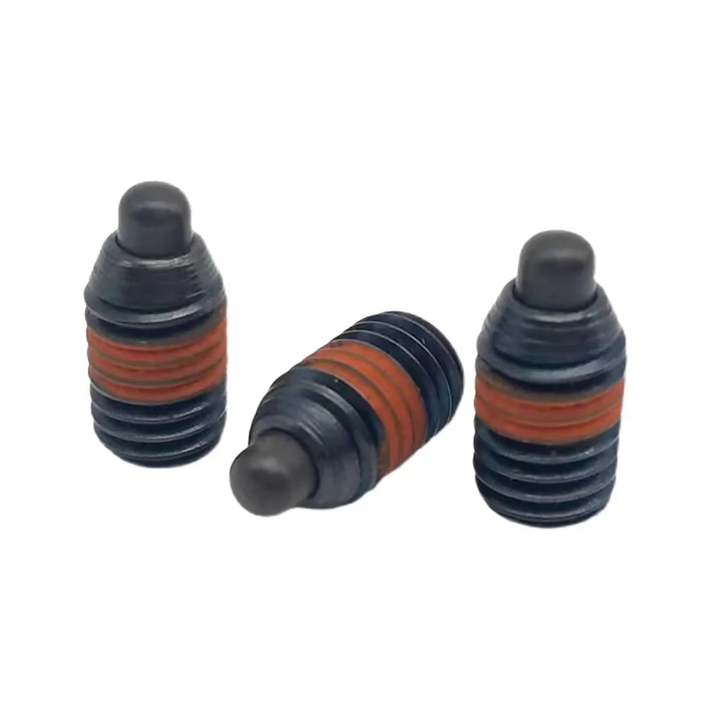 HM633 High Quality Carbon Steel Black Oxide Hex Socket Spring Ball Plunger