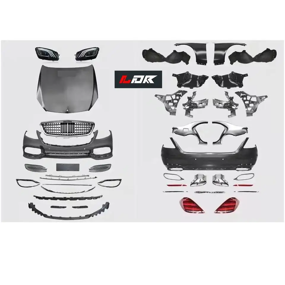 Auto Spare Parts Body Kit For S Class W221 Upgrade To W222 100% Fitment