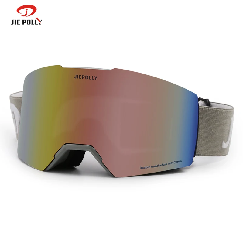 Anti Uv400 Anti Fog Lens Snowboard Goggle Sports Eyewear Racing Snowmobile Glasses Custom Snow Skiing Ski Goggles Accessories