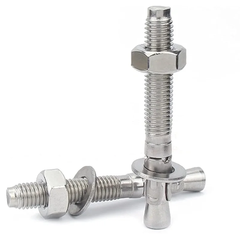 EKOO SS304 SS316 Stone Cladding Anchor Bracket Expansion Concrete Wedge Bolt