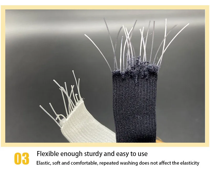 High-quality elastic belt factory direct supply spandex white 0.3-8CM crocheted flat elastic thin soft elastic belt