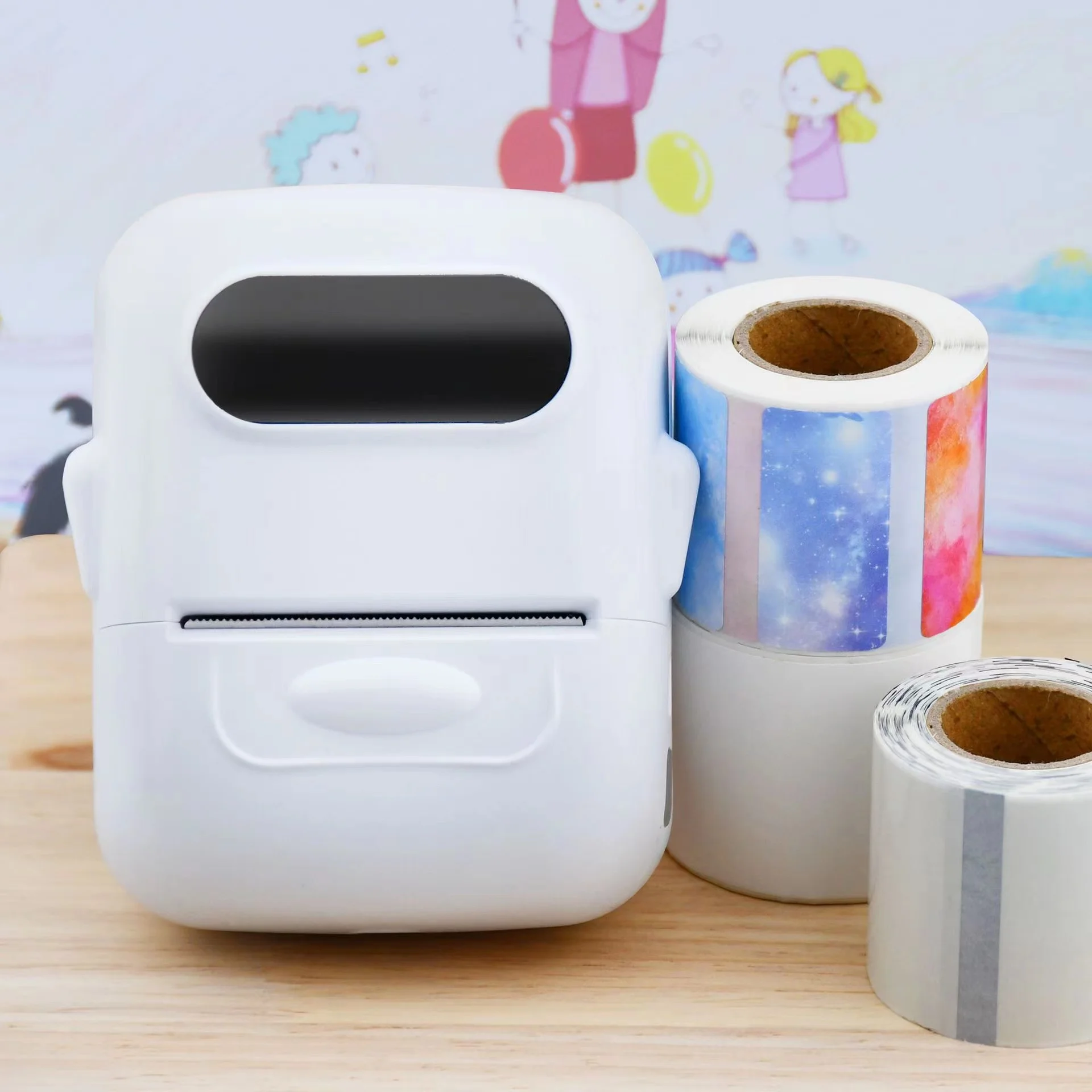 Cheap Blue tooth 20-57mm  self-adhesive Label Sticker Printer Label Printer Portable Wireless Mobile impresora portatil