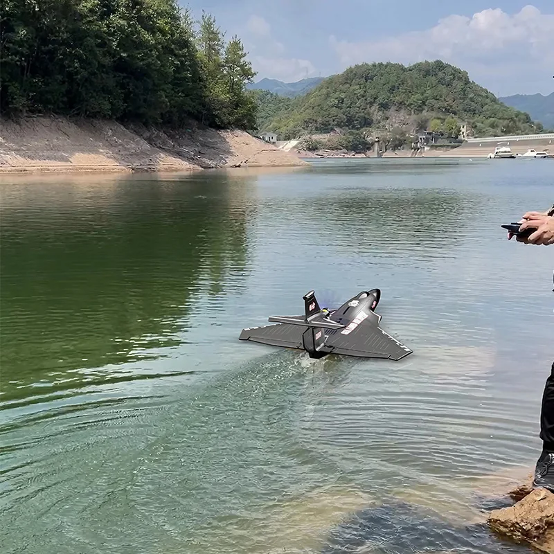 H650 Fixed Wing Lightweight 3 in 1 EPP Foam Sea Land Air Long Range Radio Control RC Aircraft Brushless DIY Fly Toy for Boys