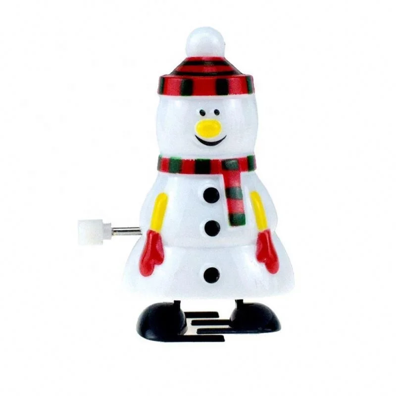 2021 New Style Wind - Up Toy Snowman Model Funny Snowman Toy For Kids