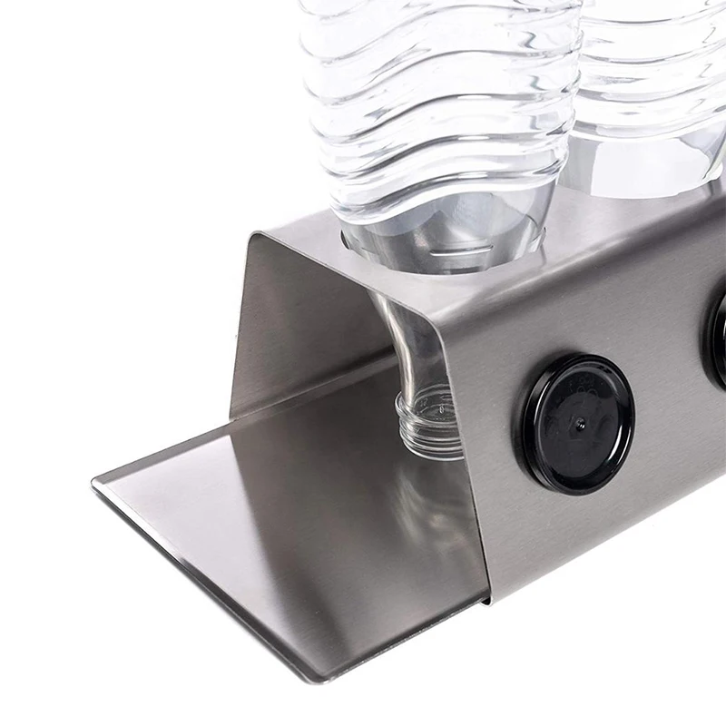 
Best selling Soda stream flaschenhalter metal bottle holder soda Abtropfgestell 