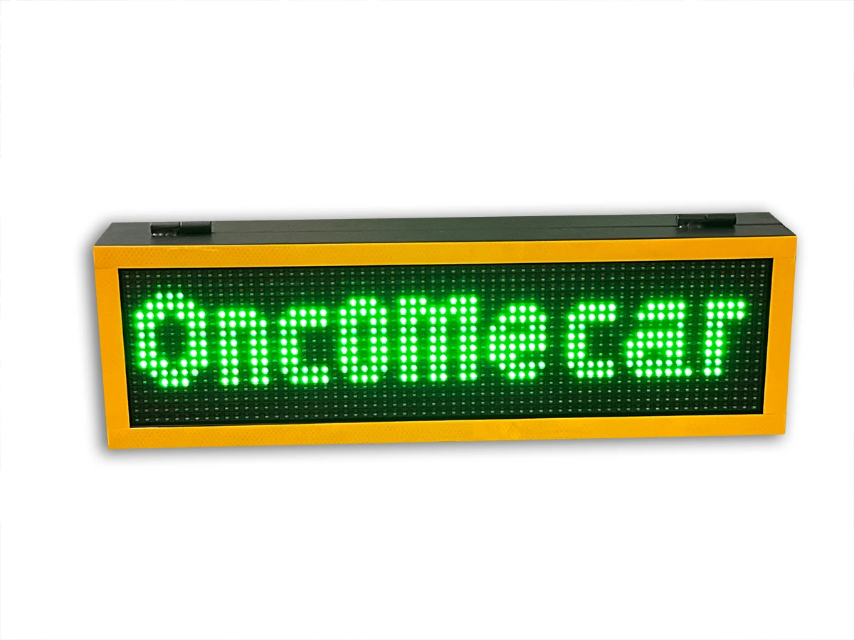 Custom 1 Line Display  LPR Traffic Radar Detector Speed Limit Sign