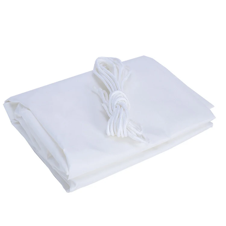 Белая Солнцезащитная козырек для отеля из полиэстера водонепроницаемый солнцезащитный патио