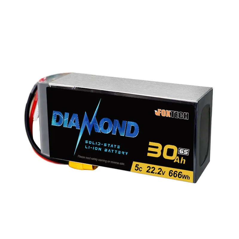 Diamond 6S 27000mAh 12S 30000mAh Solid State Li-ion Battery for Multicopter, DRONE ,RC Model,Helicopter and UAV