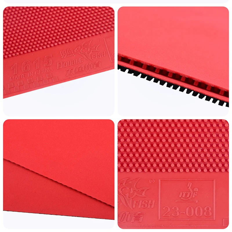 Double Fish 1615 Monster Rubber table tennis rubber set Ping Pong rubber without sponge