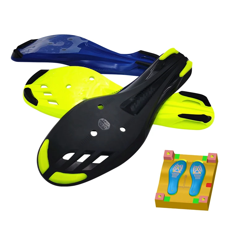 Precision Plastic Injection Mould factory OEM Bicycle sole mold custom Cycling tpu outsole injection mould
