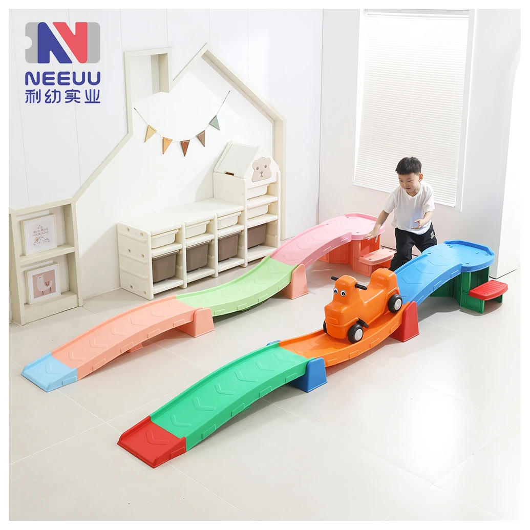 Ride on Car Toys Sensory Training Equipment for Kids Indoor Outdoor Hot Selling Three Stage Scooter Children Roller coaster