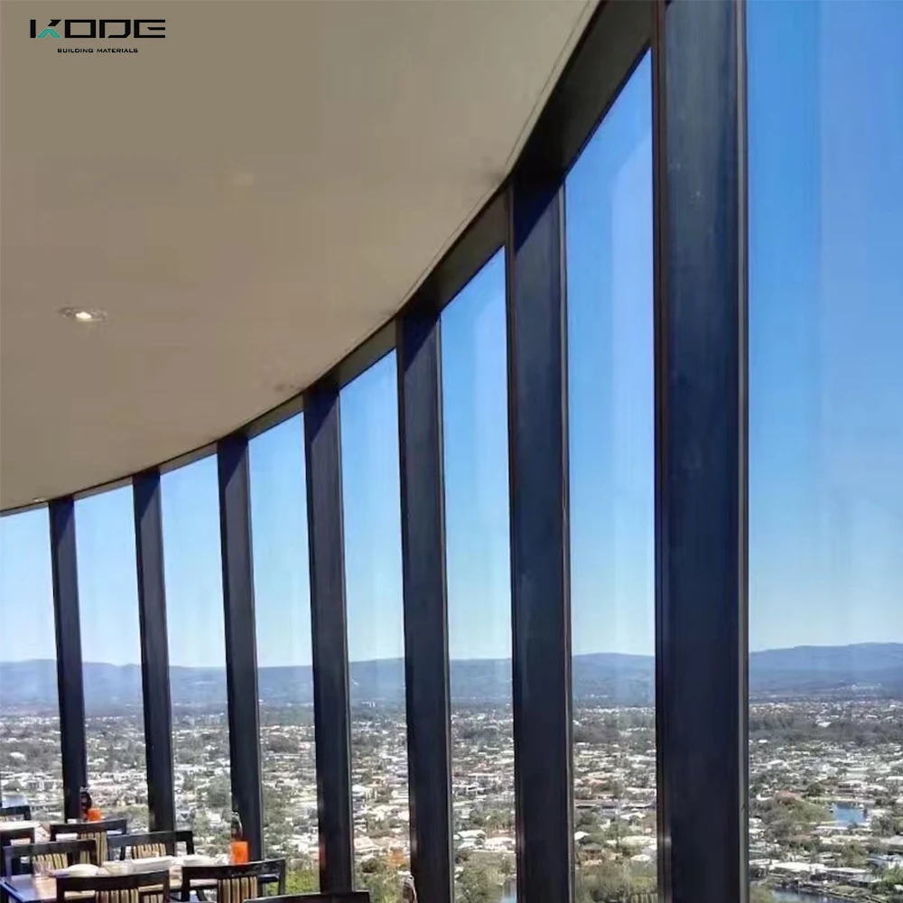 
Manufactory direct fashion aluminum profile stainless steel glass Curtain Wall System 