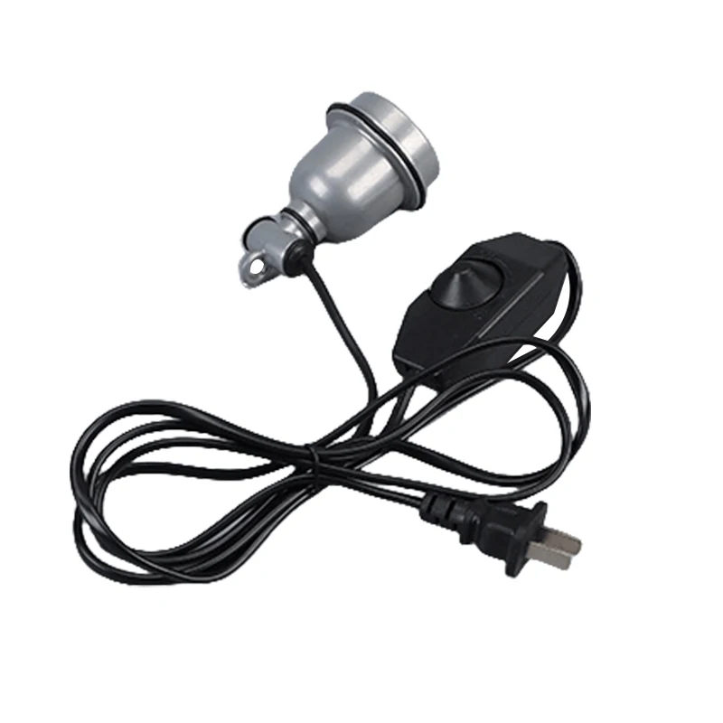 Hot sale ceramic lamp holder Thermal insulation E27 screw Suspended lamp holder with switch