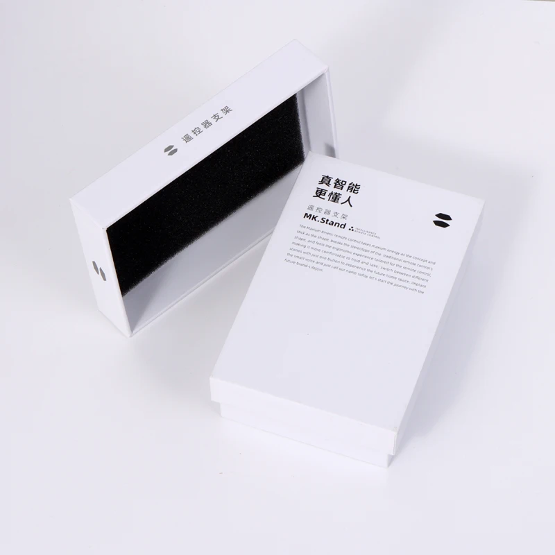 Wholesale Hard Corrugated Kraft Paper Packaging Box UV Advantage Wireless Mouse Remote Control Unit Foil Shipping Embossed