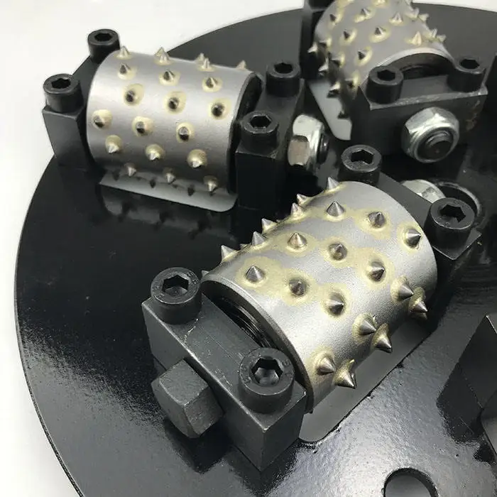 Diamond Rotary Bush Hammer for Litchi Surface Grinding Bush Hammer For Granite Concrete Marble