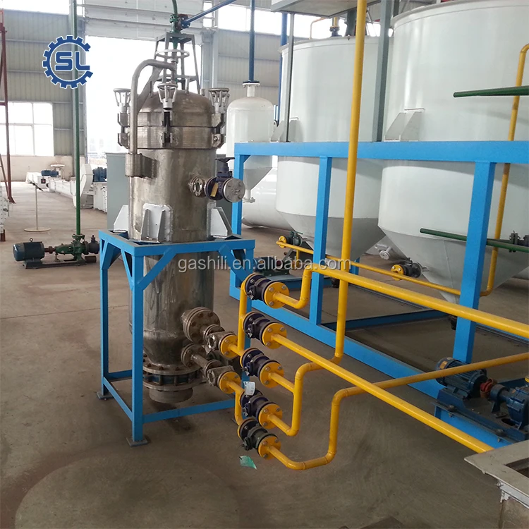 Latest Technology Automatic Edible Oil Refinery Machinery