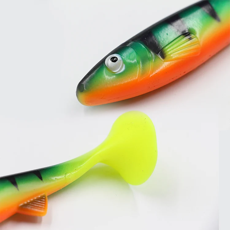 Selco 16Cm 38G Tpe T Tail Pvc Shad Swimbait Fishing Lure Swimbait Soft Plastic Bass Lure Fishing Lure Pike