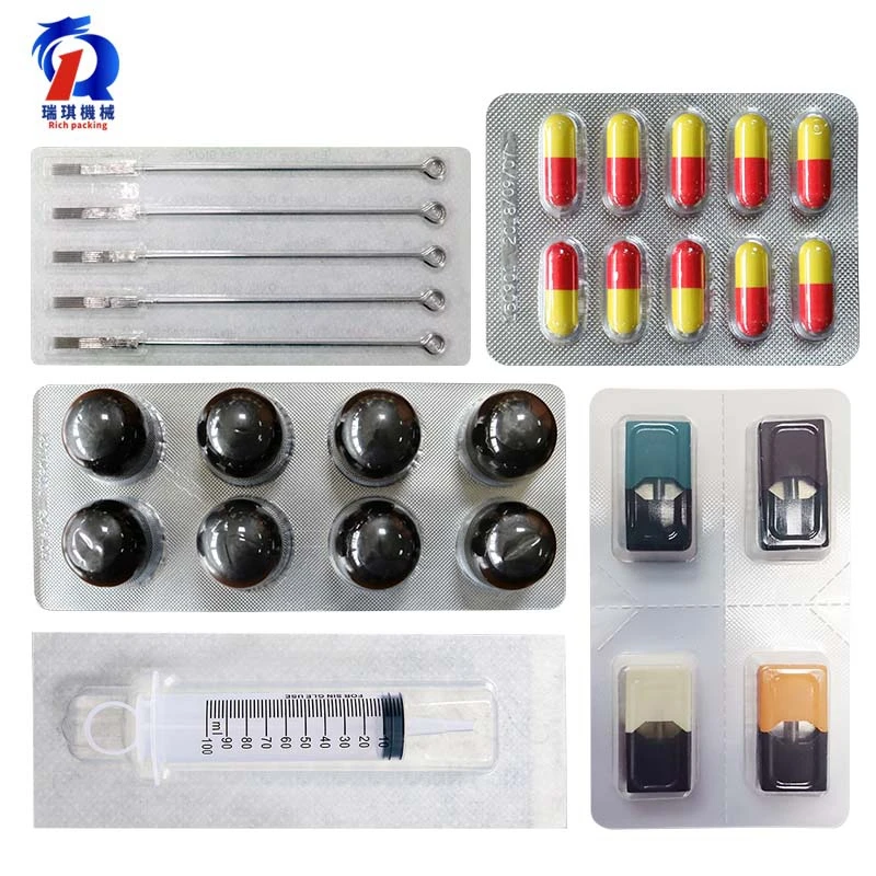 Термоформовка Dpp 160, шипучие таблетки, капсулы, блистерная упаковочная машина для таблеток