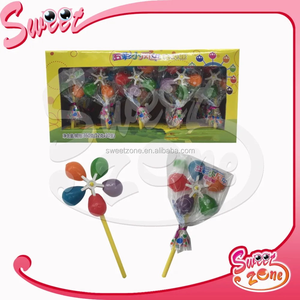 Windmill Toy Lollipop Hard Candy
