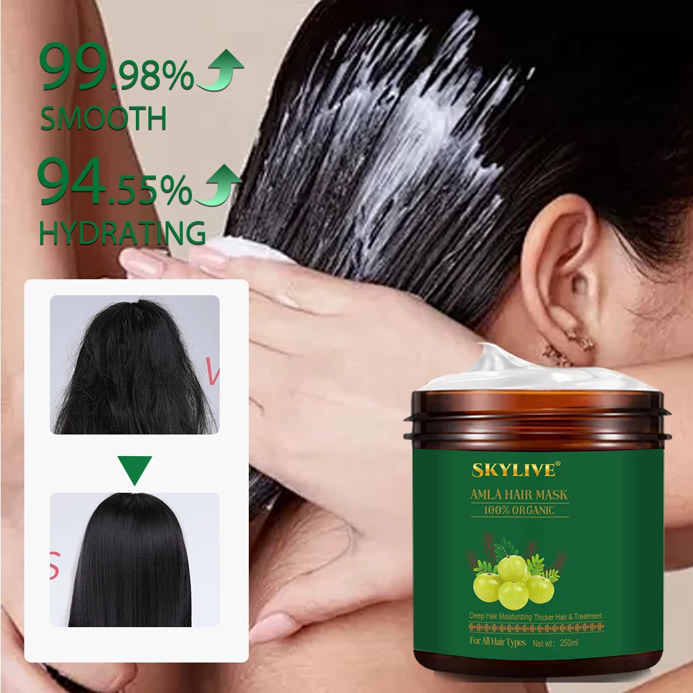 New Popularity Amla Oil Shampoo Set Herbal Extracts And Essences Moisturizer Nature Sampoo Hair Shampoo Hair Care Product