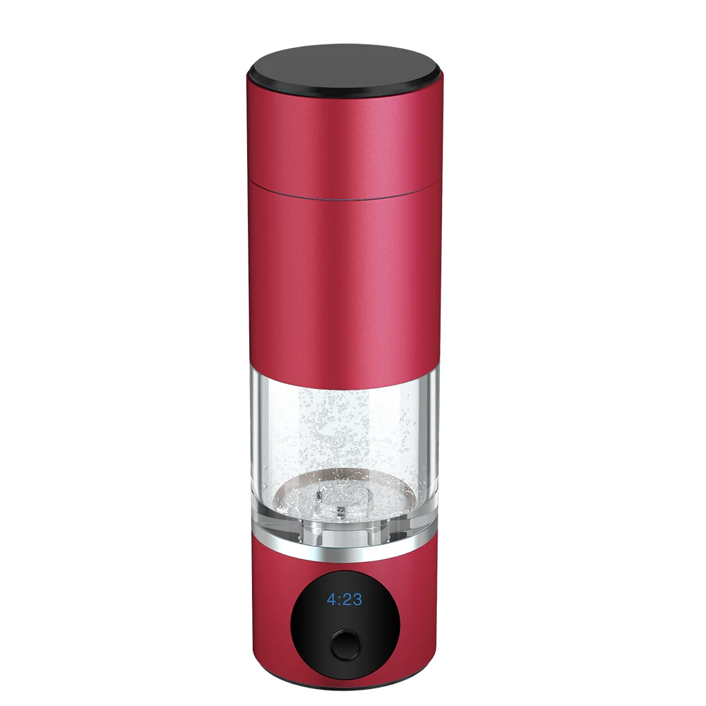 Suyzeko Portable 5000ppb Water Ionizer Hydrogen and Oxygen Separation New Technology SPE PEM Hydrogen Rich Water Bottle