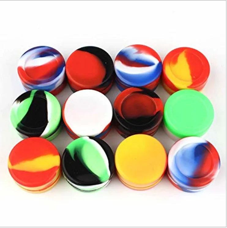 3Ml Silicone Jars Wax Container/Silicone Wax Jar/Silicone Wax container
