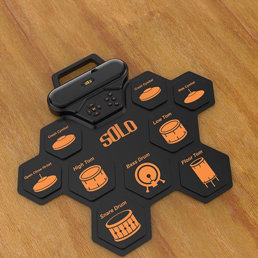 OEM детский музыкальный инструмент Jack Kit кабель Электронный Usb маленький акустический барабан набор