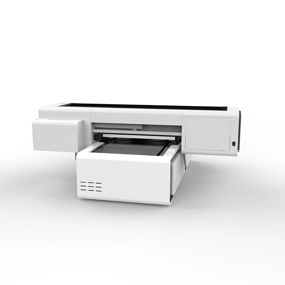 Jucolor industry UV printing on sneakers ball canvas wood metal mugs tumbler uv flatbed printer 6090