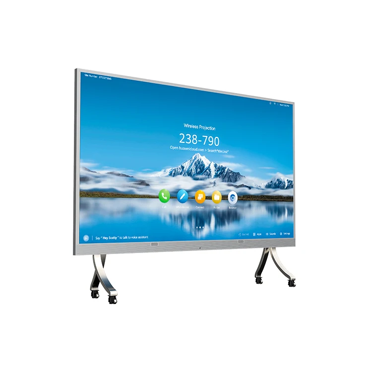 Cheap 108 Inch Windows System Touch Led TV Wall Display Screen For Smart Video Conference