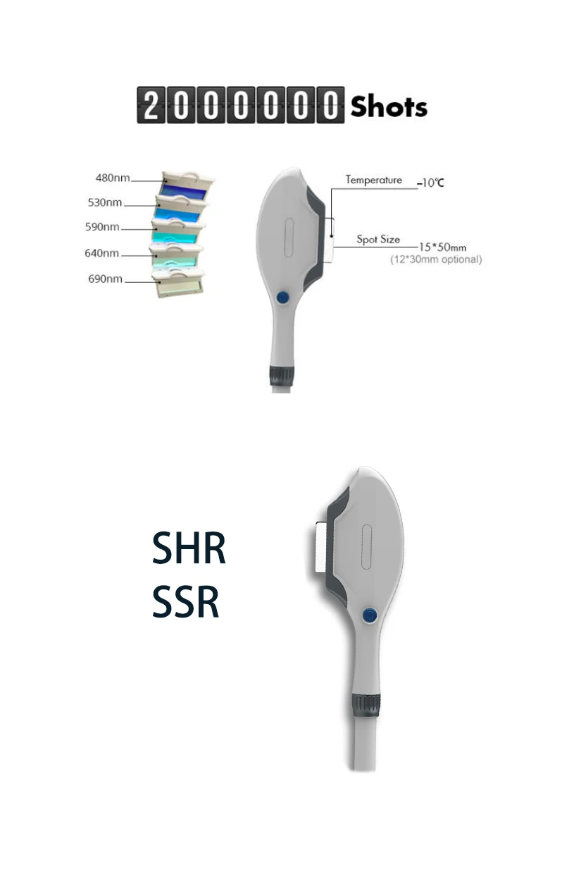 World-top Class Professional IPL Super Hair Removal HR Machine Beauty Salon Used Hair Removal IPL