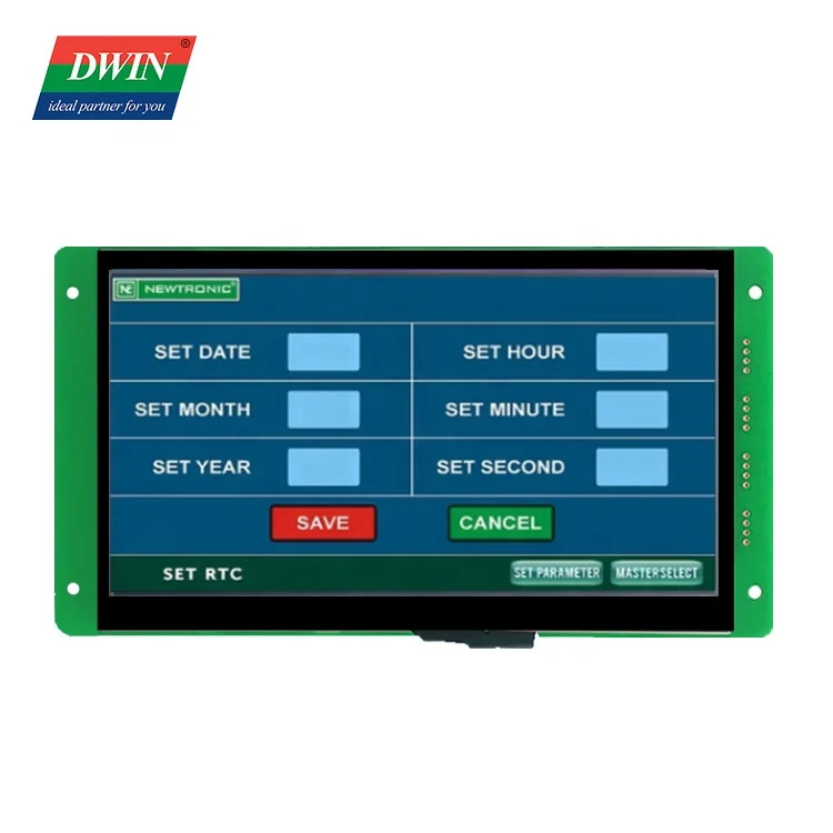  DWIN 10 1 дюймов ЖКД на тонкопленочных транзисторах тонкоплёночных HMI Сенсорный экран промышленного класса модуль с 1024*600 разрешение протокол
