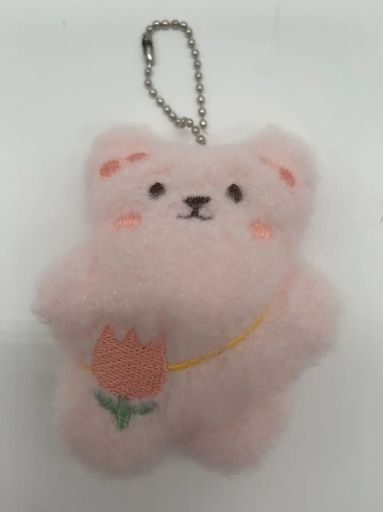 Wholesale cartoon plush keychain small bear pendant cute doll decoration brooch student bag backpack pendant doll