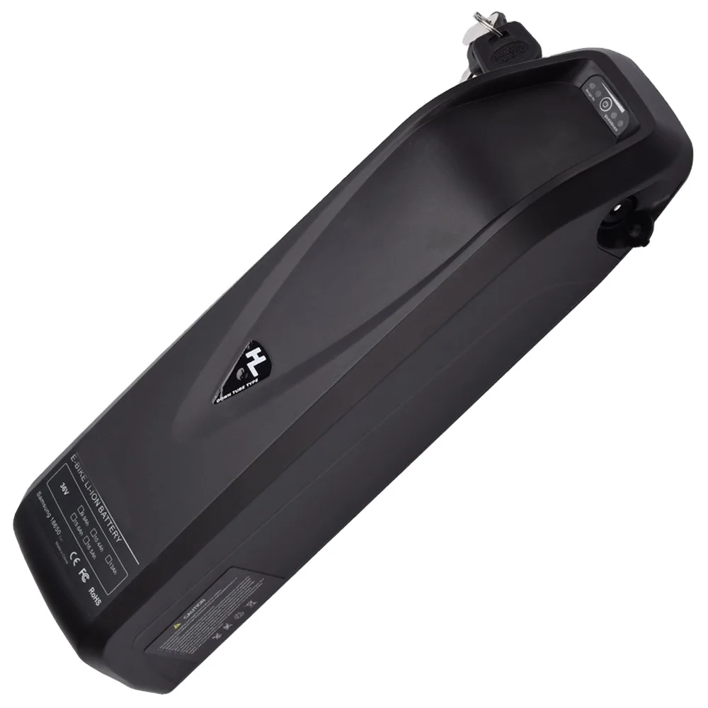 CNNTNY 48V 10.4AH Li-ion E-Bike Battery Pack Electric Bicycle Battery fits on down tube of Mountain Bike with Charger