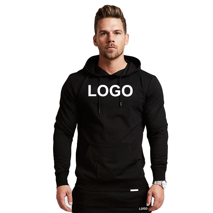 High Quality Premium Oversized No Label Red Casual Hip Hop Street Style Hoodie With Pocket