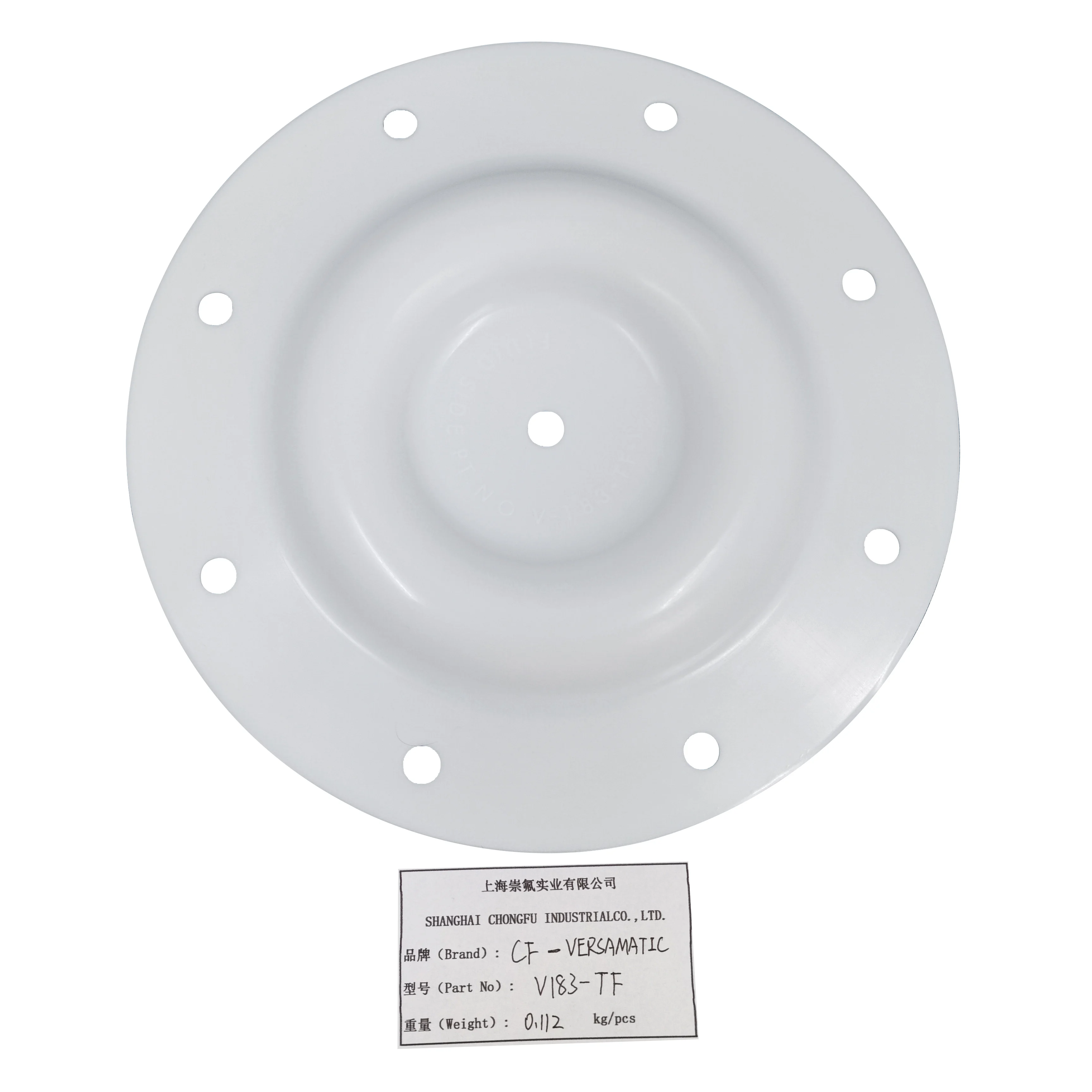  Пневматический двойной мембранный насос аксессуары PTFE CFV183-TF диафрагмы Заводская