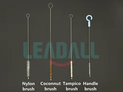 Metal straw clean brush by stainless steel