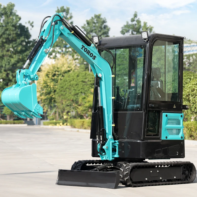 Землеройная машина недорогой 2-тонный экскаватор китайский производитель гидравлический мини-экскаватор для